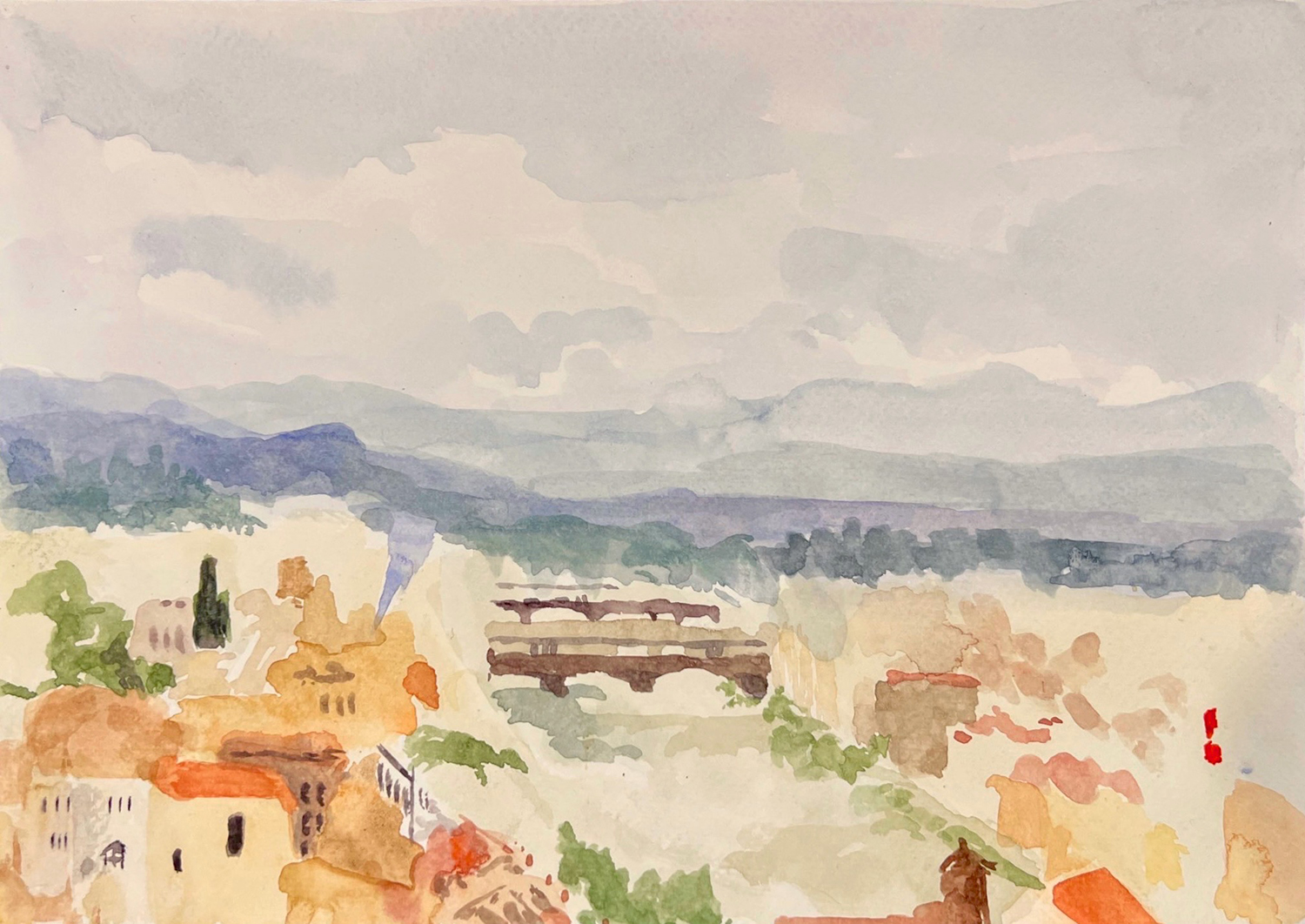 Florence__2023_Watercolor_9inx12in